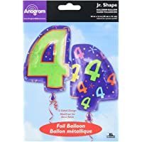 Anagram International 1267101 - Lote de 4 globos (45-7 cm)- multicolor